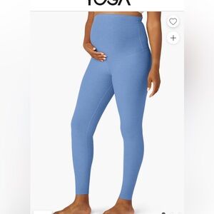 Beyond Yoga Blue Maternity Leggings (S) - $30